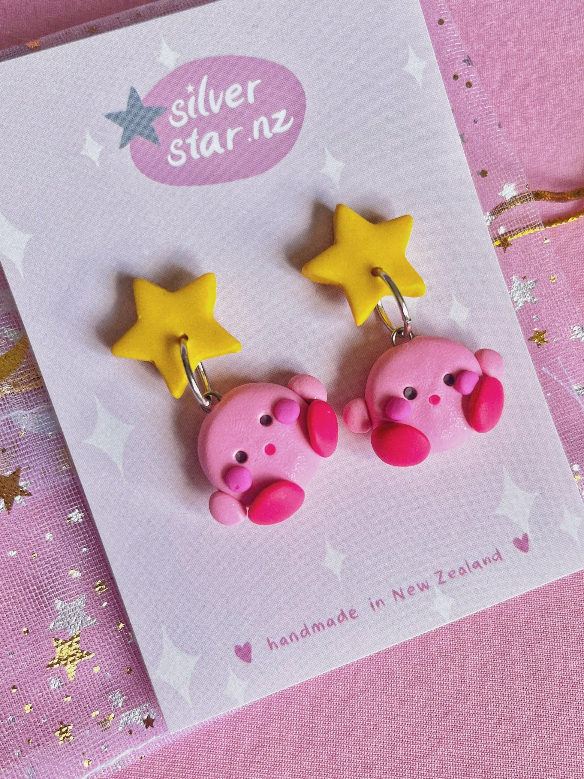 Kirby Polymer Clay Earrings - silverstar.nz