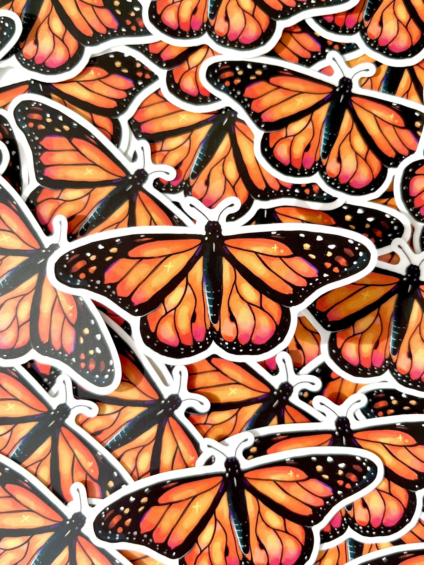 Monarch Butterfly Sticker - silverstar.nz