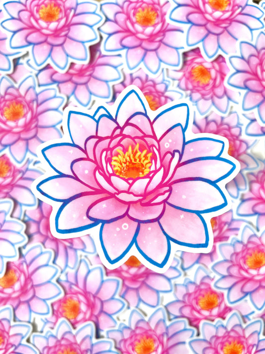 Lotus Sticker - silverstar.nz