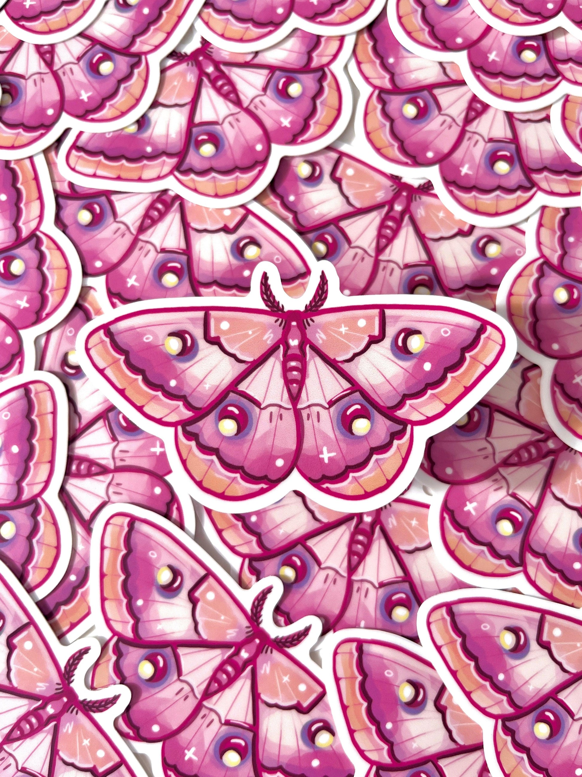 Moth Sticker - silverstar.nz