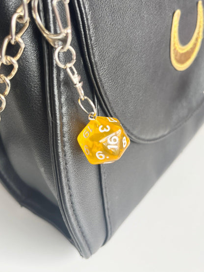 D20 Dice Keyring - silverstar.nz