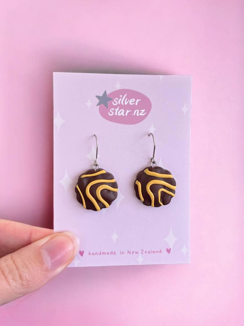 Squiggles Polymer Clay Earrings - silverstar.nz